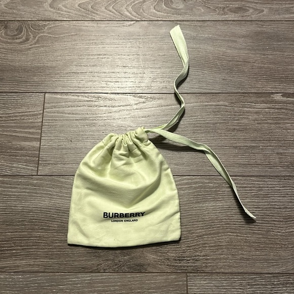BURBERRY Small Drawstring Dust Bag in Green￨(Size 7" x 8.25") - Picture 7 of 8